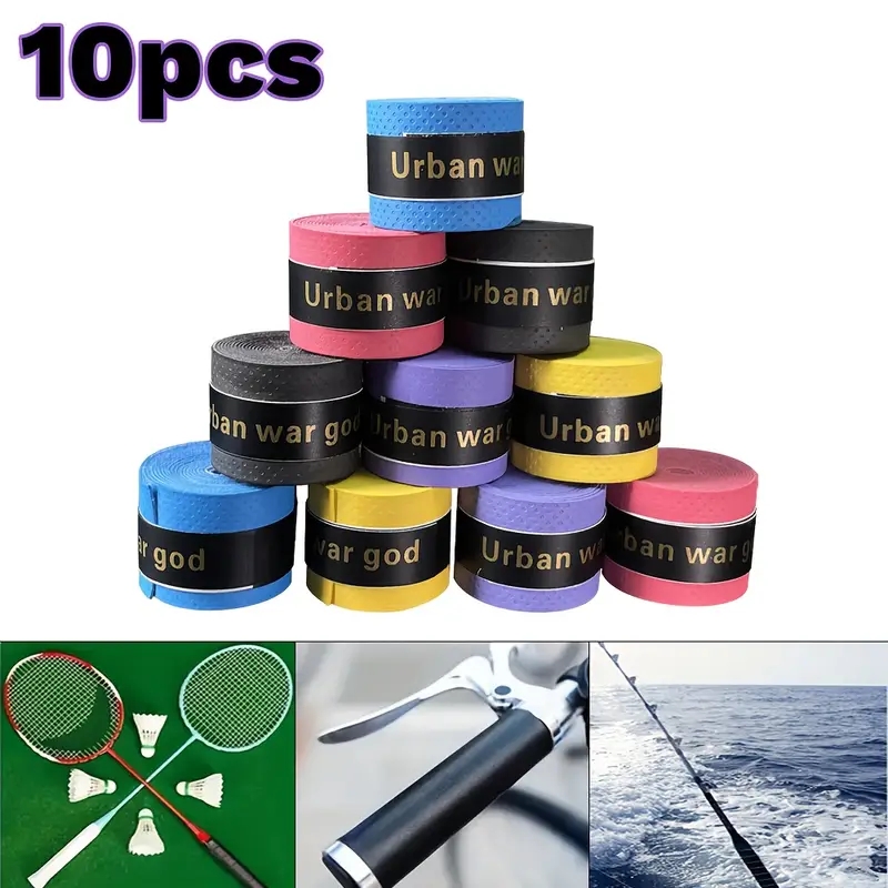 Badminton Grip Tape - Griffband für Badminton, Tennis, Angeln, Multisport,