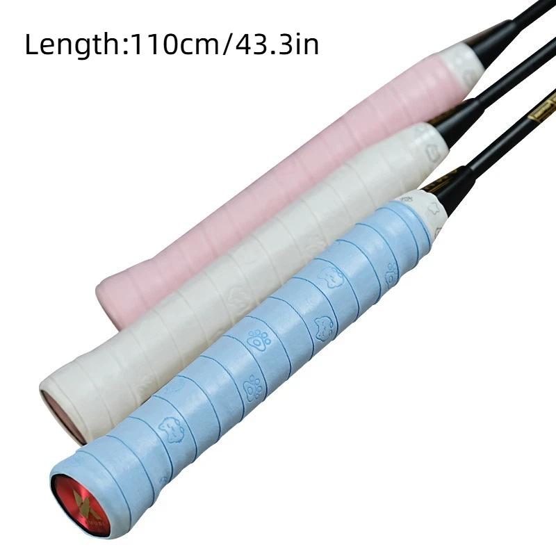 Badminton Grip Tape - 2 Stück Tennisschläger-Overgrip Schweißband Superabsorbierendes Weiches