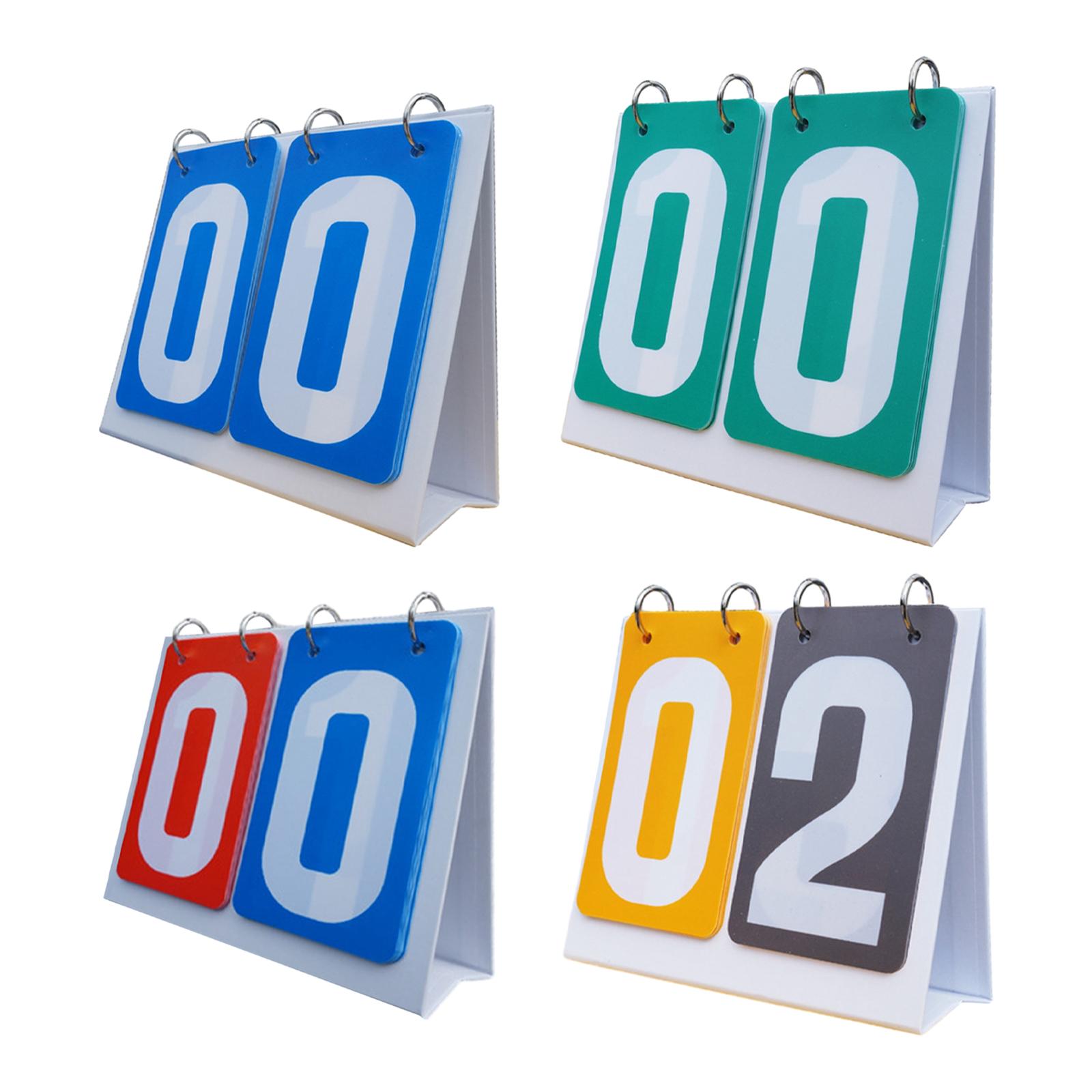 Badminton Score Counter - Multi Sport Anzeigetafel 2-stellige dauerhafte Flip