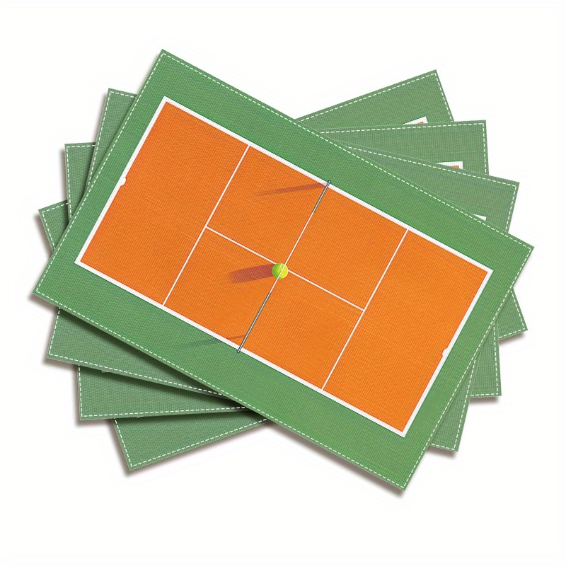 Leinen-Tischset mit Tennisplat – Badminton House Bewertung und Preis