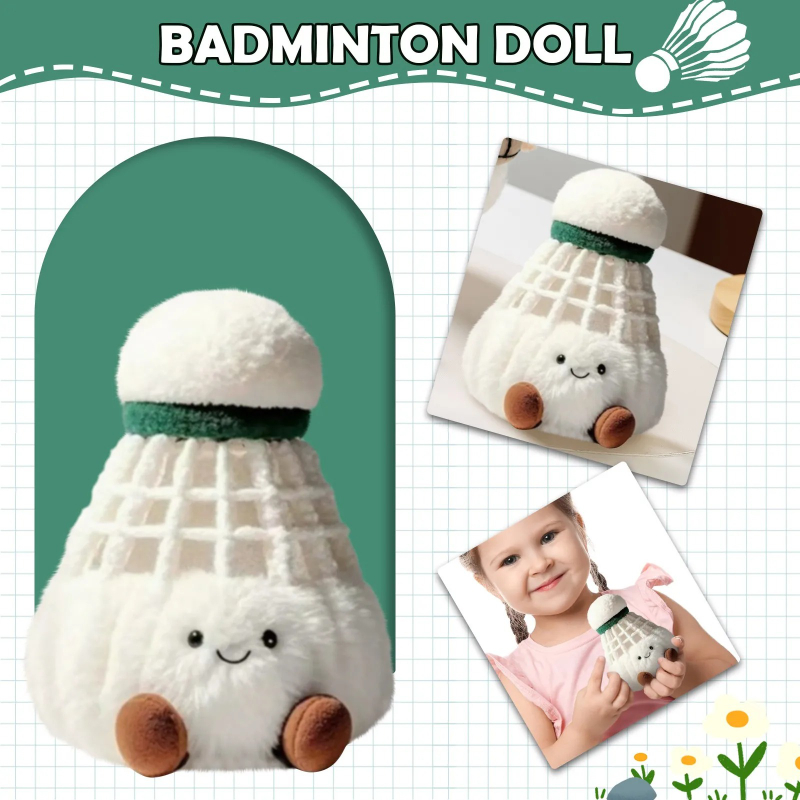 Badminton-Plüsch-Anhänger, süß – Badminton House Bewertung und Preis