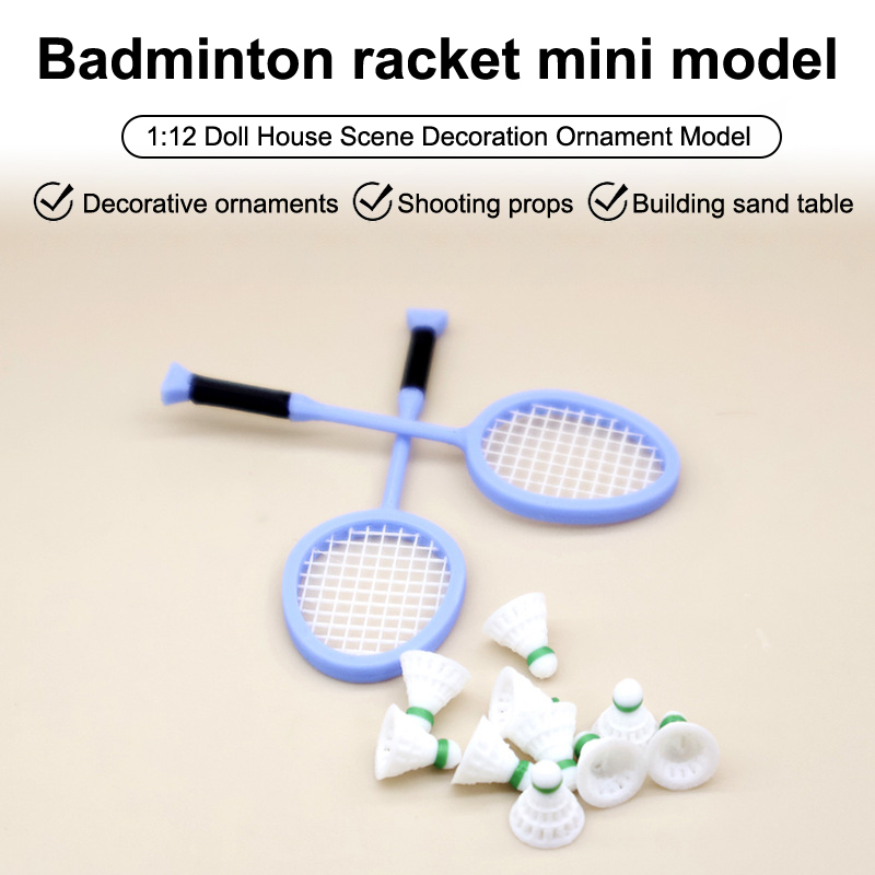 1 paar 1:12 Puppenhaus Badmint – Badminton House Bewertung und Preis